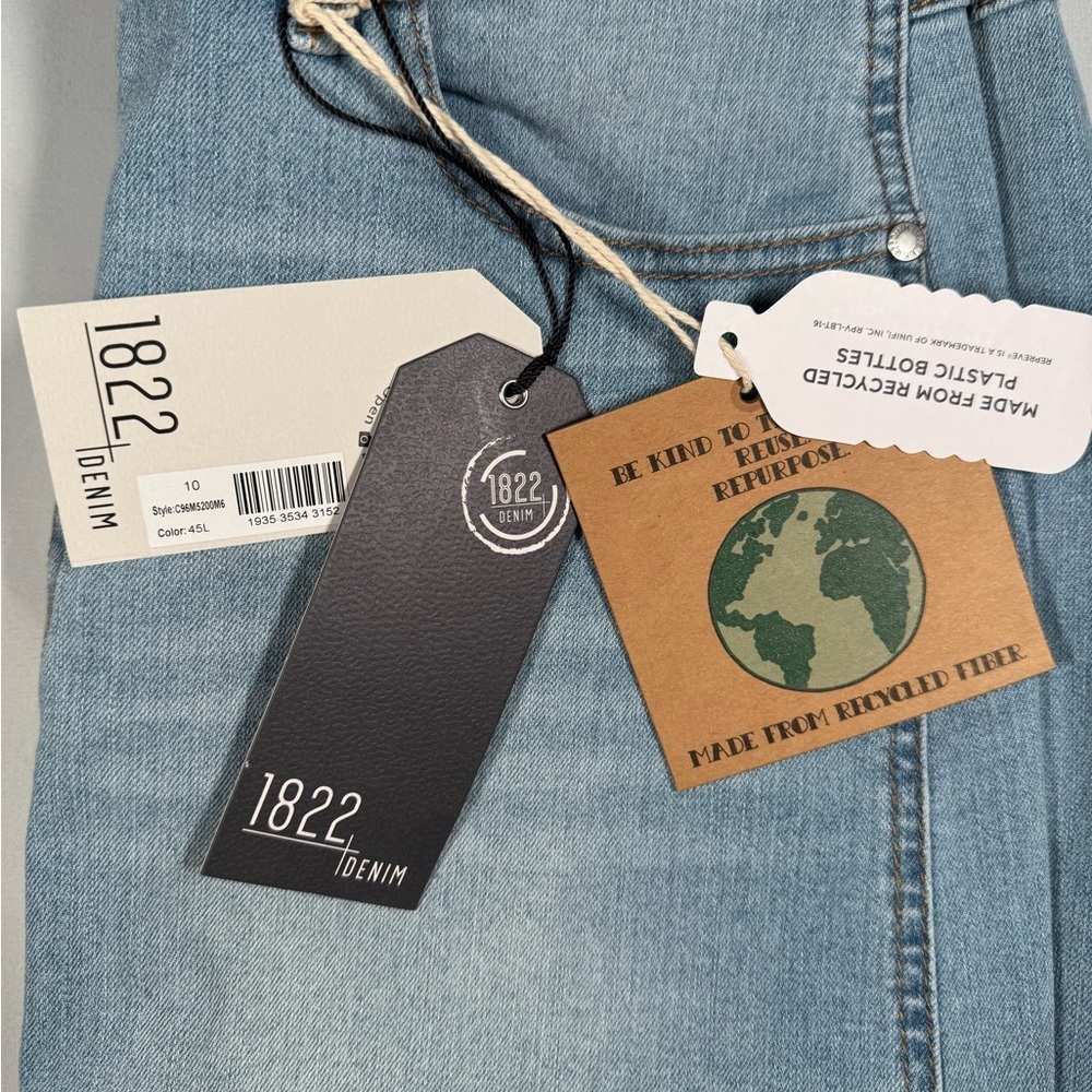 NWT 1822 Denim Light Wash Jeanskirt - Picture 6 of 6